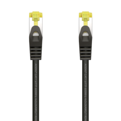 CABLE RED AISENS LATIGUILLO RJ45 LSZH CAT.7 SFTP PIMF 1.0M NEGRO