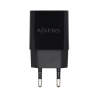 AISENS CARGADOR USB 10W ALTA EFICIENCIA 5V 2A NEGRO