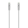 CABLE RED AISENS LATIGUILLO RJ45 LSZH CAT.6A UTP AWG24 30CM GRIS