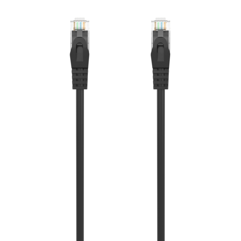CABLE RED AISENS LATIGUILLO RJ45 LSZH CAT.6A UTP AWG24 1.0M NEGRO