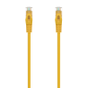 CABLE RED AISENS LATIGUILLO RJ45 LSZH CAT.6A UTP AWG24 3.0M AMARILLO