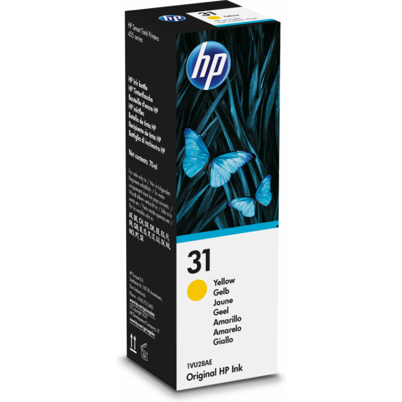 BOTELLA TINTA HP 31 AMARILLO 70 ML