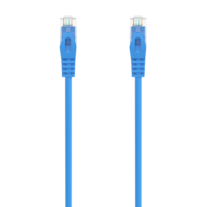 CABLE RED AISENS LATIGUILLO RJ45 LSZH CAT.6A UTP AWG24 1.5M AZUL