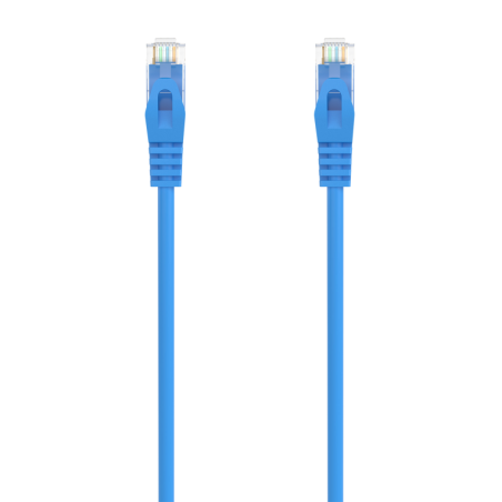 CABLE RED AISENS LATIGUILLO RJ45 LSZH CAT.6A UTP AWG24 1.5M AZUL