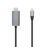 CABLE CONVERSOR AISENS USB-C/M A HDMI/M 4K60HZ 1.8M NEGRO