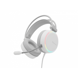 AURICULARES GAMING GENESIS NEON 613 2.0 RGB BLANCOS