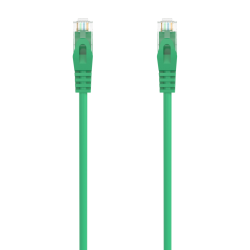 CABLE RED AISENS LATIGUILLO RJ45 LSZH CAT.6A UTP AWG24 1.0M VERDE