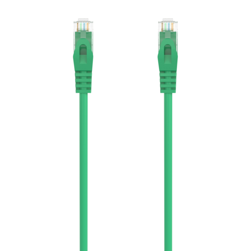 CABLE RED AISENS LATIGUILLO RJ45 LSZH CAT.6A UTP AWG24 3.0M VERDE