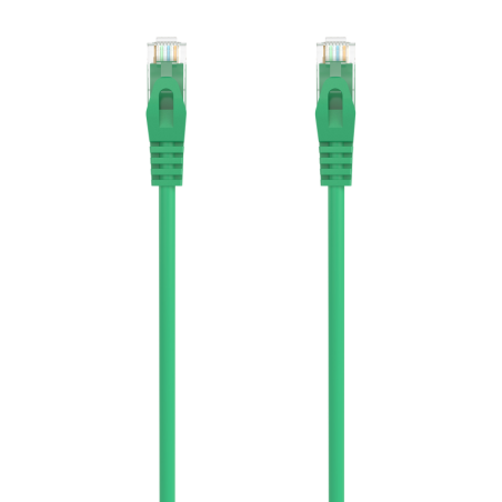 CABLE RED AISENS LATIGUILLO RJ45 LSZH CAT.6A UTP AWG24 3.0M VERDE