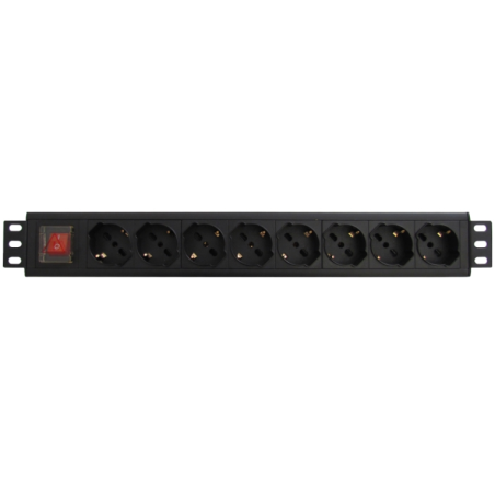REGLETA RACK WP 19" 8 TOMAS ITA/SCHUKO C14 (VDE