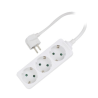 REGLETA EWENT 3 TOMAS (SHUKO) 16A ENCHUFE SHUKO BLANCO