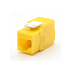 PRESA KEYSTONE WP CAT.6A UTP, TOOLLESS, COLOR AMARILLO