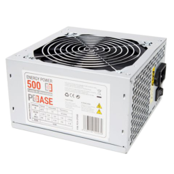 FUENTE DE ALIMENTACION PC CASEE EP-500/PLATA