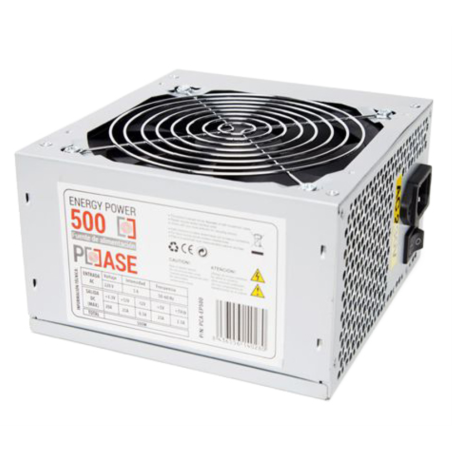 FUENTE DE ALIMENTACION PC CASEE EP-500/PLATA
