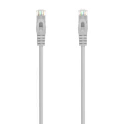 CABLE RED AISENS LATIGUILLO RJ45 LSZH CAT.6A UTP AWG24 1.5M GRIS