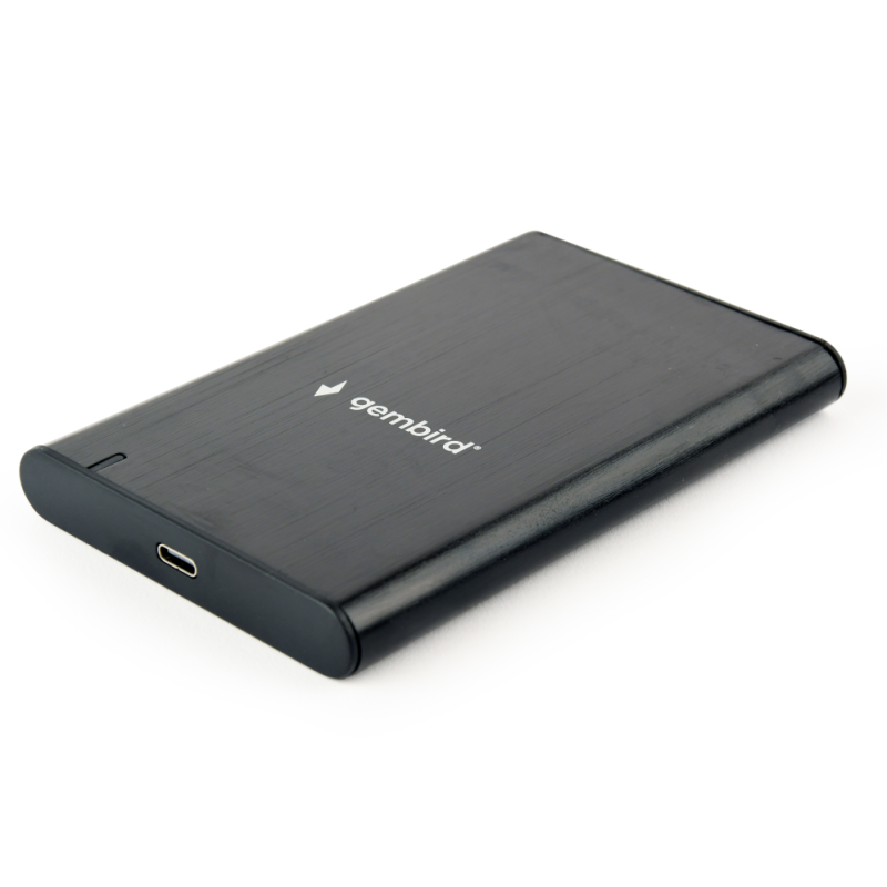 CARCASA DISCO DURO GEMBIRD HDD Ó SATA USB TIPO C 3.1 NEGRO ALUMINIO