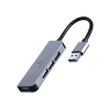 HUB USB DE 4 PUERTOS 1 X USB 3.1 + 3 X USB 2.0