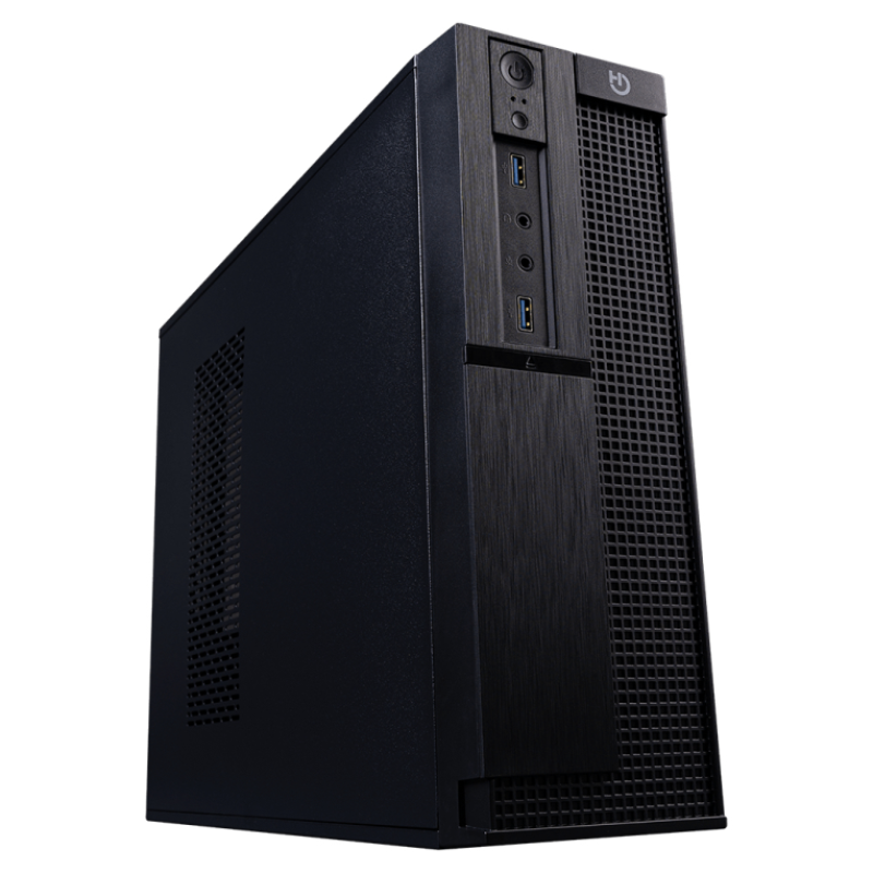 CAJA SLIM MATX HIDITEC SLM30 PSU 2x USB3.0 + CARD READER