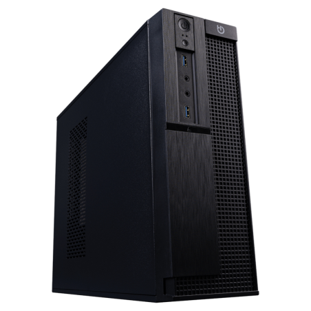 CAJA SLIM MATX HIDITEC SLM30 PSU 2x USB3.0 + CARD READER