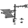 SOPORTE EWENT PORTATIL Y MONITOR 39.6CM (15.6"