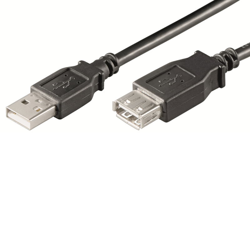 CABLE DE EXTENSION USB 2.0 A A A M/F, AWG28, DE 1,0 METRO