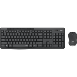 COMBO TECLADO RATON LOGITECH MK295 RF INALAMBRICO NEGRO