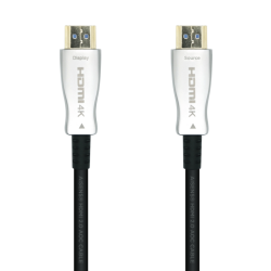 CABLE HDMI AISENS V2.0 OPTICO ACTIVO AOC 4K60HZ M/M 15M NEGRO