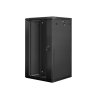 ARMARIO RACK LANBERG 22U 600X600X1082 AUTO ENSAMBLADO 19" HASTA 60 KG NEGRO