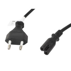 CABLE DE ALIMENTACION LANBERG OCHO CEE 7/16 A IEC320 C7 1.8M