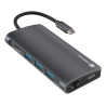 HUB USB-C 8 IN 1 NATEC FOWLER 2 3X USB 3.0 HUB HDMI 4K USB-C