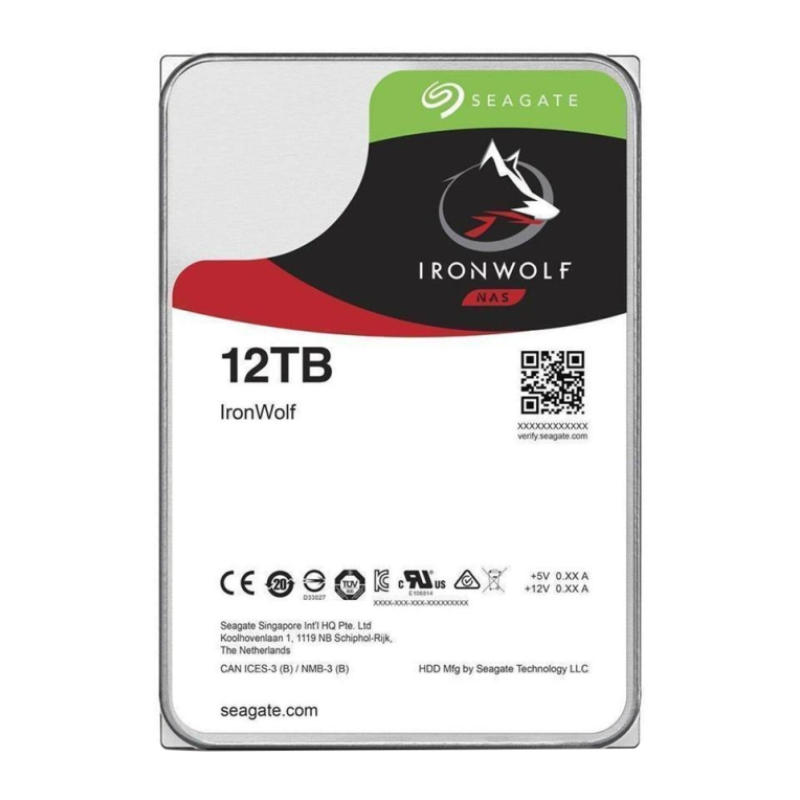 DISCO SEAGATE IRONWOLF 12TB SATA3 256MB