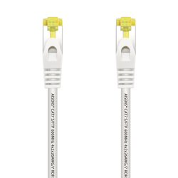 CABLE RED AISENS LATIGUILLO RJ45 LSZH CAT.7 SFTP PIMF 0.5M BLANCO