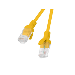 CABLE RED LANBERG LATIGUILLO CAT.6 UTP 0.25M NARANJA FLUKE PASSED
