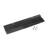 PANEL CEPILLO PARA ENTRADA CABLE RACK 19" NEGRO