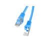 CABLE RED LANBERG LATIGUILLO CAT.6 FTP 1M AZUL FLUKE PASSED