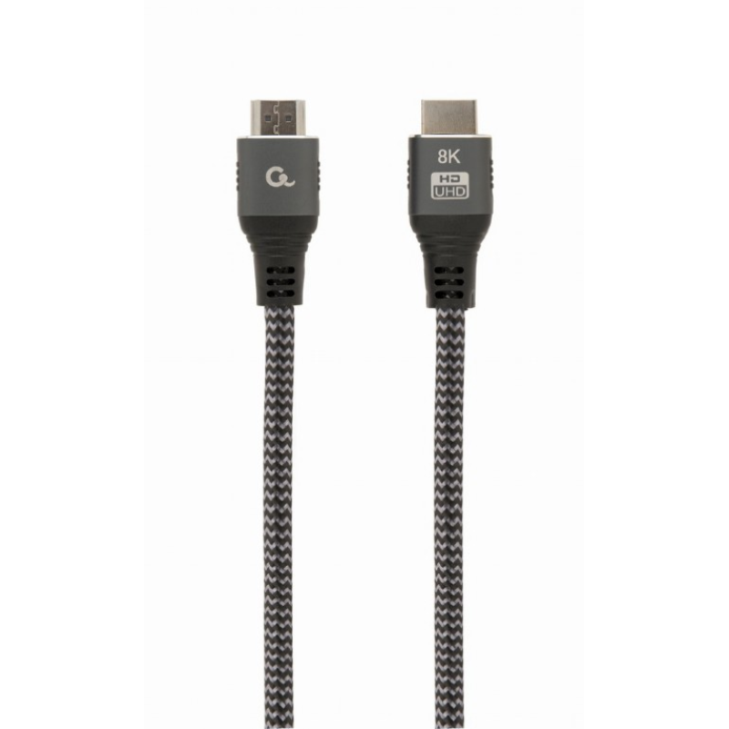 CABLE TRENZADO HDMI 2.1 8K 60HZ GEMBIRD SELECT PLUS SERIES CON ETHERNET 3M NEGRO