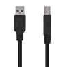 CABLE AISENS USB 3.0 IMPRESORA TIPO A/M-B/M NEGRO 2.0M