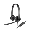 AURICULARES LOGITECH H570e NEGRO MICROFONO ALAMBRICO