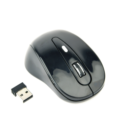 RATON OPTICO INALAMBRICO GEMBIRD DE 6 BOTONES, NEGRO
