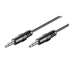 CABLE DE AUDIO ESTEREO DE 3,5 MM M A 3,5 MM M DE 2,0 METROS