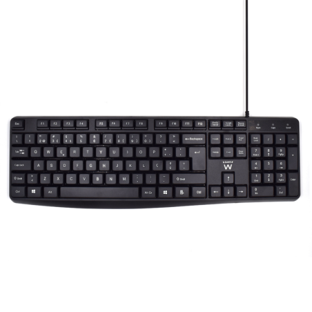 TECLADO USB DE NEGOCIOS CON ESCRITURA SILENCIOSA, DISEÑO PT