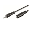 CABLE DE AUDIO ESTEREO DE 3,5 MM M A 3,5 MM F DE 3,0 METROS