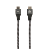 CABLE TRENZADO HDMI 2.1 8K 60HZ GEMBIRD SELECT PLUS SERIES CON ETHERNET 2M NEGRO