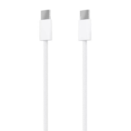 CABLE AISENS USB 2.0 3A 60W APPLE USB-C/M-USB-C/M BLANCO 2.0M
