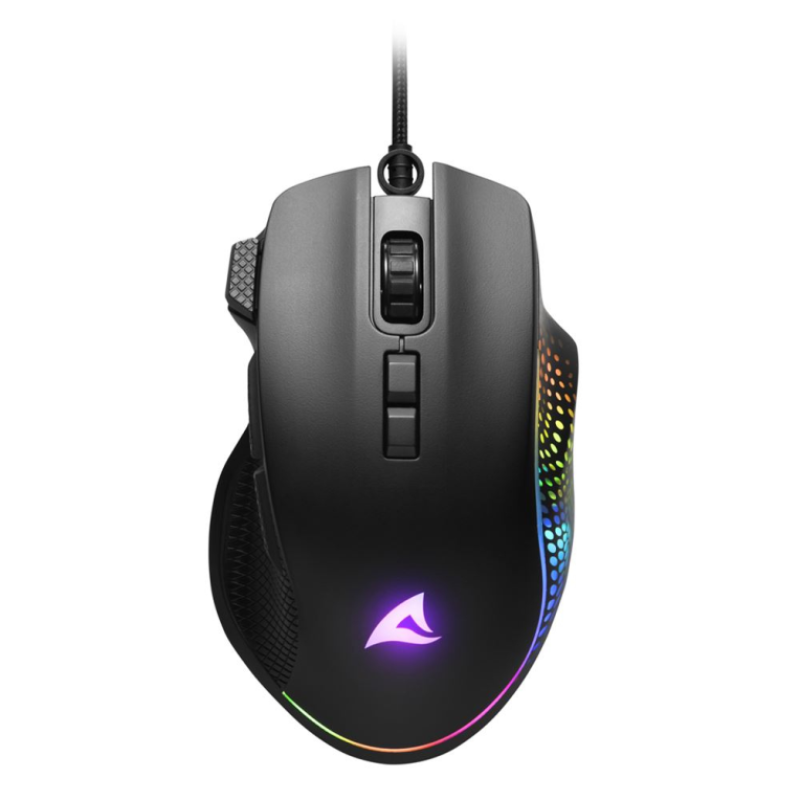 RATÃ?N GAMING ERGONÃ?MICO SHARKOON FORCE 3 USB