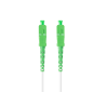 CABLE DE FIBRAOPTICA LANBERG 2.5M MONO SC/APC-SC/APC SIMPLEX G657B3 LSZH BLANC