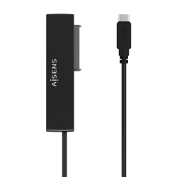 ADAPTADOR AISENS SATA A USB-C USB 3.0 3.1 GEN1 2.5" 3.5" NEGRO
