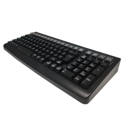 TECLADO POS MUSTEK MKB-800. USB. NEGRO