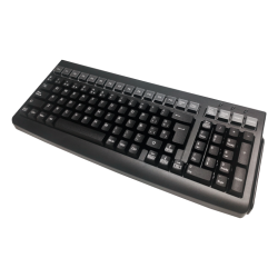 TECLADO POS MUSTEK MKB-800. BANDA MAGNETICA 3PISTAS. USB. NEGRO