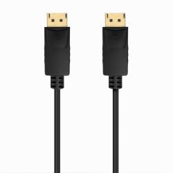 CABLE AISENS DISPLAYPORT V1.2 CCS 4K@60HZ M/M NEGRO 0.5M